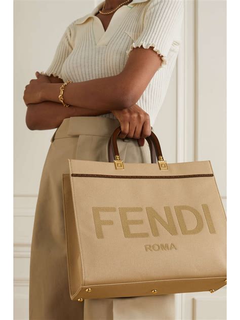 fendi bag price in europe|Fendi canvas tote bag.